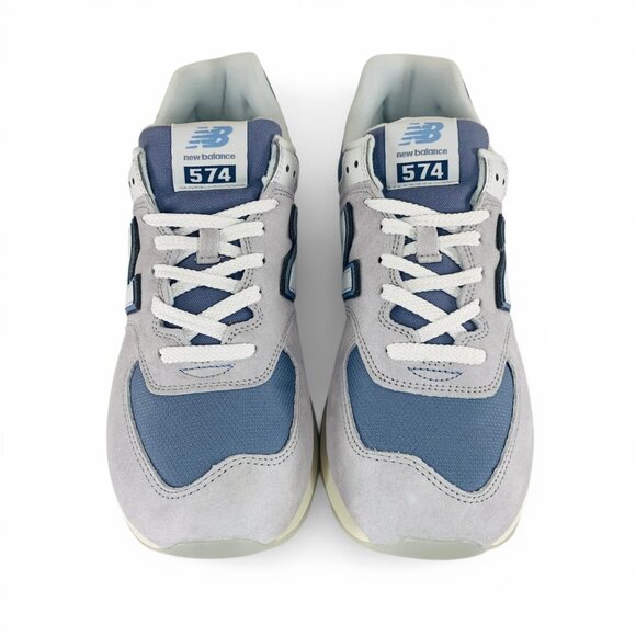 New Balance 574 Pearl Grey NB White Blue Men\'s Shoes Casual Sneakers U574PGB main image 9